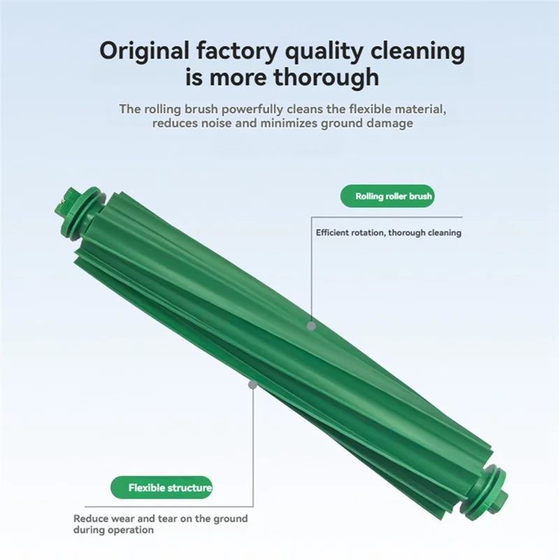 A05G-19PCS peças de aspirador de pó para irobot roomba plus 505 combo/405 combo-escova principal, escova lateral, filtros, almofada de esfregão, saco de pó