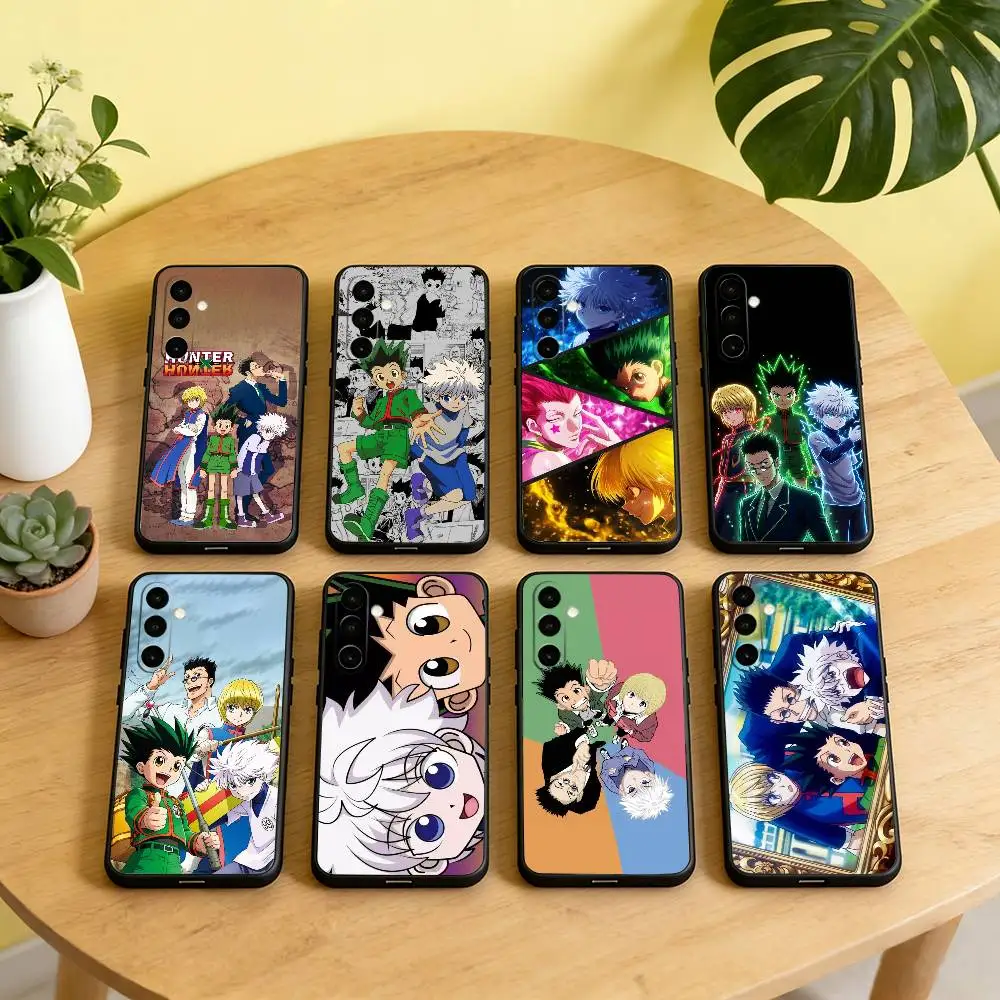 H-Hunter x Hunter  Phone Case Black Silicone Soft For Samsung Galaxy A73,A72,A71,A70,A53,A52,A51
