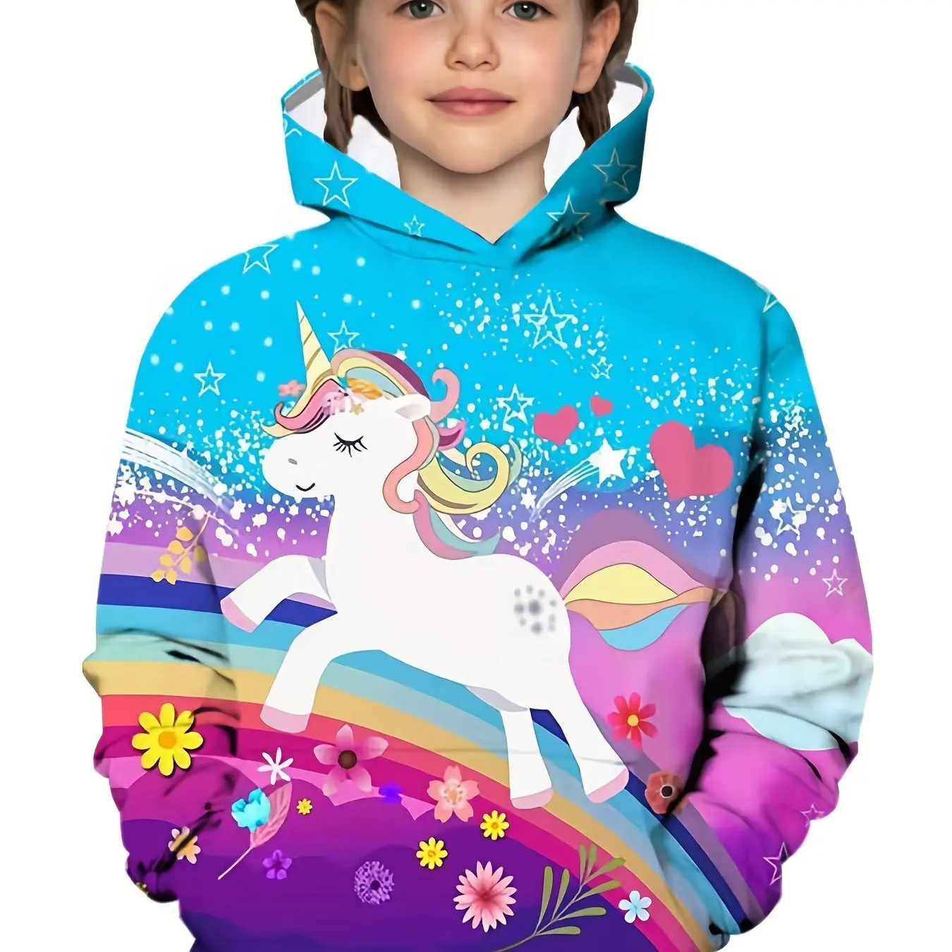 Children\'s Clothing Hoodies Kids Clothes Girl Long Sleeve Casual Cartoon Animes Print Outdoor Clothes For Children Autumn Tops