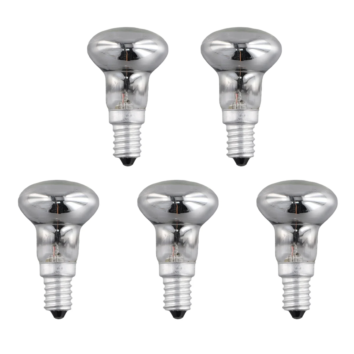 New Replacement Lava Lamp E14 R39 30W Spotlight Screw in Light Bulb Clear Reflector Spot Light Bulbs Lava Incandescent 5Pcs