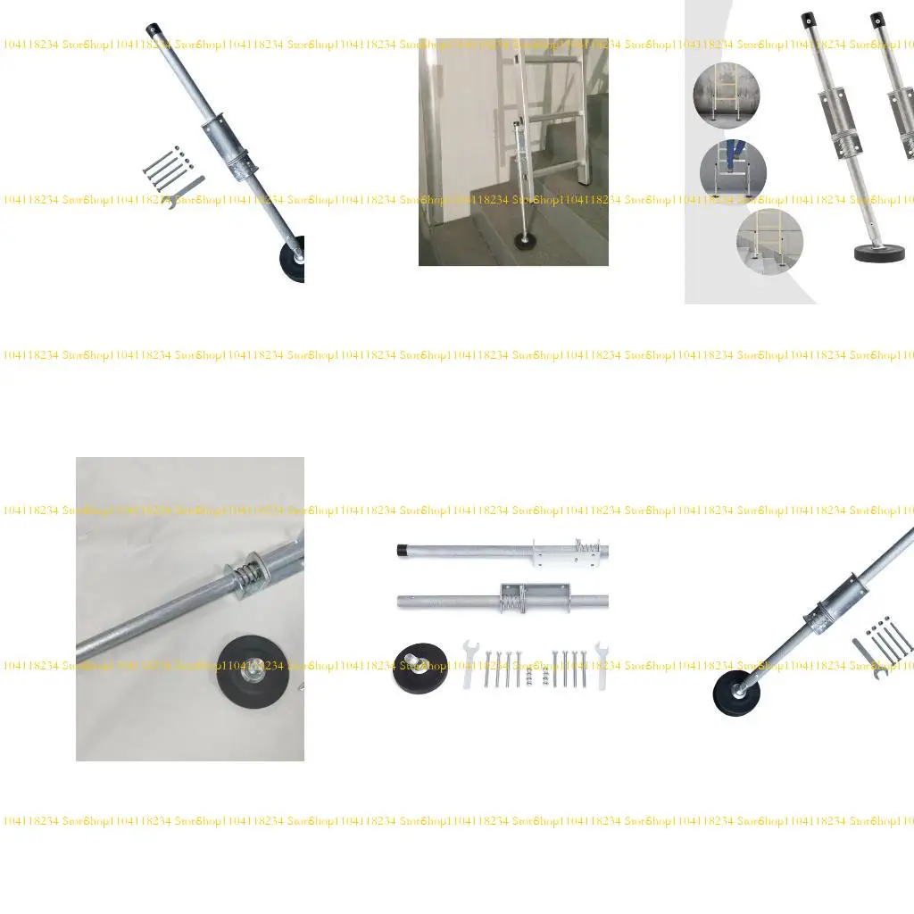 

P9FB Extension Ladder Legs Levelers Ladder Accessories Ladder Stabilizer Legs with Antislip Threaded Rubber Feet