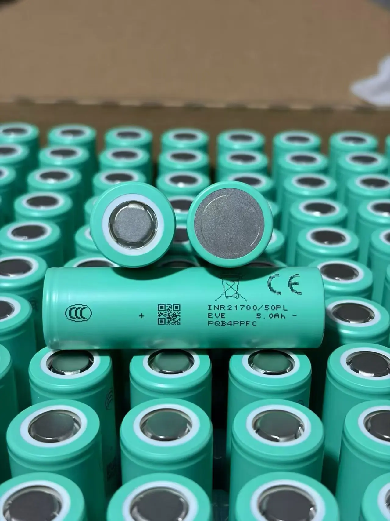 1-10PCS EVE INR21700 Lithium Battery 5000mAh  25C/120A Power Full 50PL Power Tool Lithium Battery