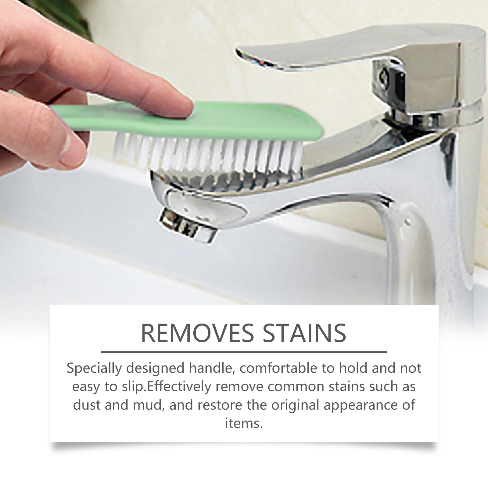 แปรงทำความสะอาดอเนกประสงค์ สำห - Shoe Cleaning Brush บทวิจารณ์และราคา