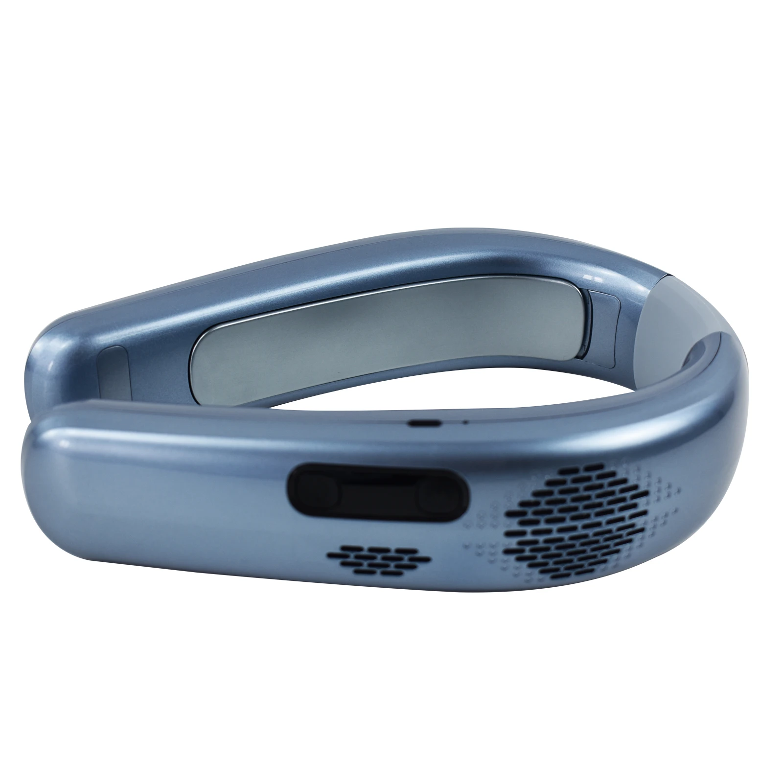 

Портативный Bluetooth-вентилятор-охладитель для шеи с аромадиффузором и LED-подсветкой