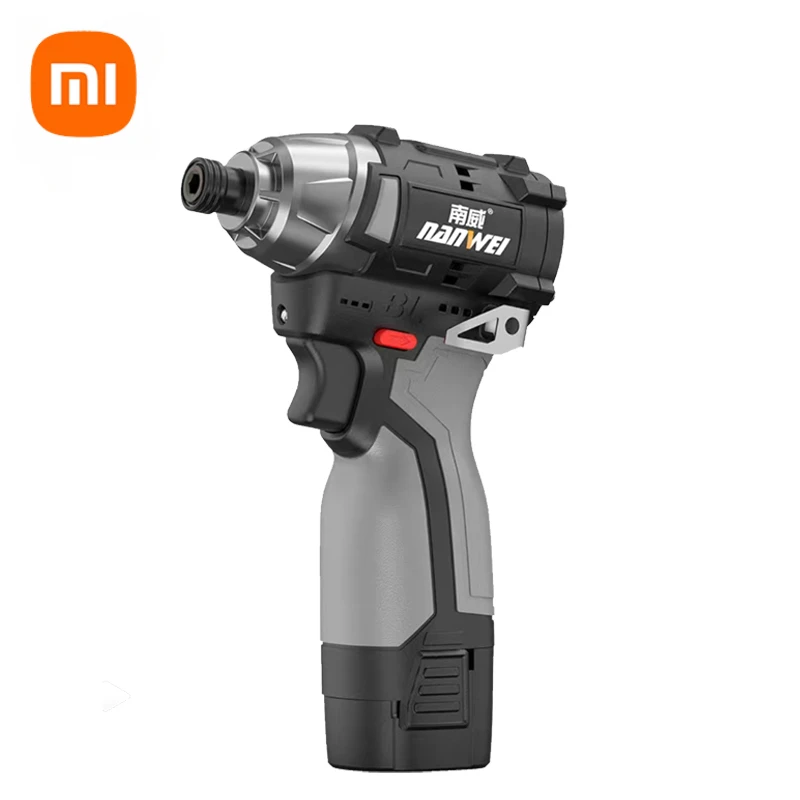 

Xiaomi Nanwei Brushless Lithium Electric Impact Drill Electric Screwdriver Wireless Power Driver Lithium-Ion Battery Power Tools