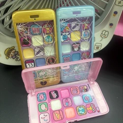 Caja de maquillaje de modelo de teléfono móvil de muñeca LOL, accesorios de colección de bricolaje, decoración de casa de juegos de niña, juego de juguetes, regalo de fiesta de cumpleaños