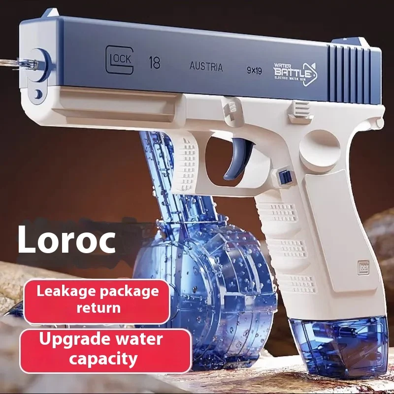 Summer Pool Beach Glock Water Guns Pistol Toy Squirt toy Guns Shooting Games Outdoors Toys Water Blaster Pistol For Kids Adult