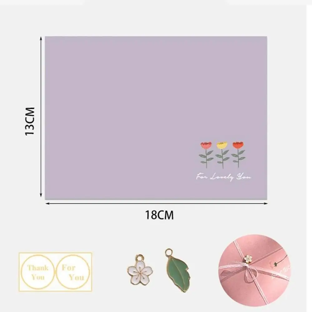 Cartão de presente flores envelopes florais diy cartão postal com adesivos almofadas de carta gravável carta de escrita papel festa de casamento