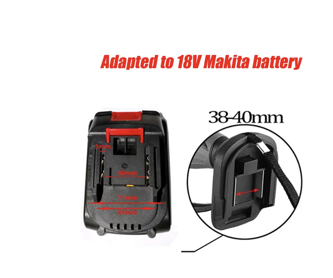 Imagem -05 - Brushless Wireless Electric Angle Grinder Recarregável Velocidade Grinding Máquina de Corte para Makita 18v Bateria 100 mm 20000rpm