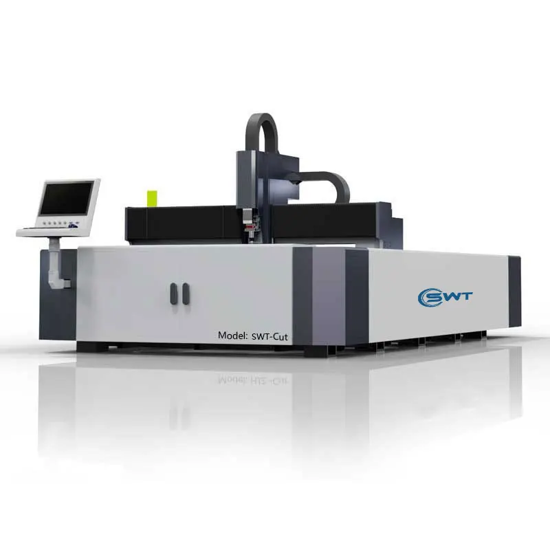 

1000W 2000W 3000W 4000W 6000W CNC Fiber Laser Cutting machine for Steel Aluminum Sheet Metal Raycus Fiber Laser Cutter