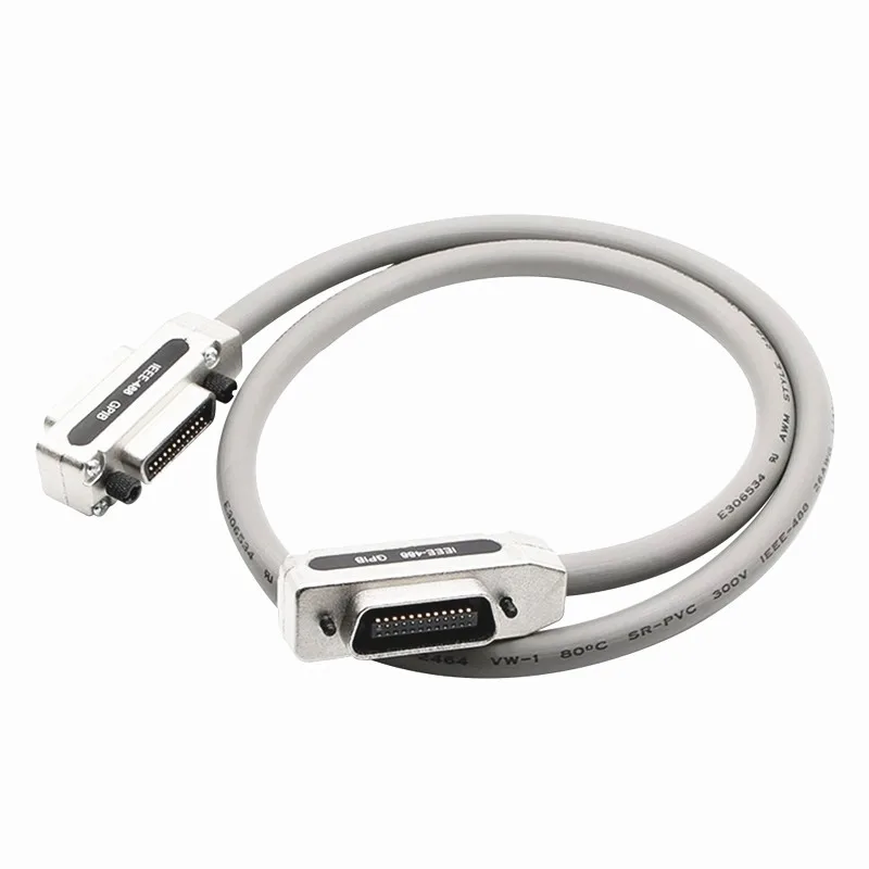 

IE488 IEEE488 data line transmission line GPIB line GBIP cable metal shell brand new