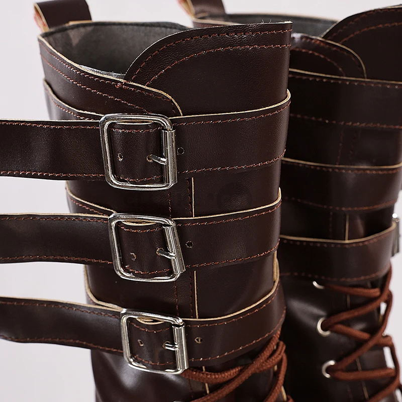 Zenless zona zero ukinami yuzuha jogo cosplay sapatos botas de couro preto do plutônio para mulheres meninas halloween carnaval festa adereços