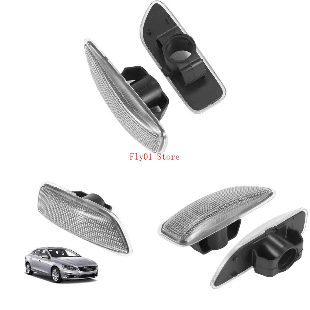 

1 Pair Car Front Side Marker Light for V70 XC70 30722641 30722642 Turn Lamp