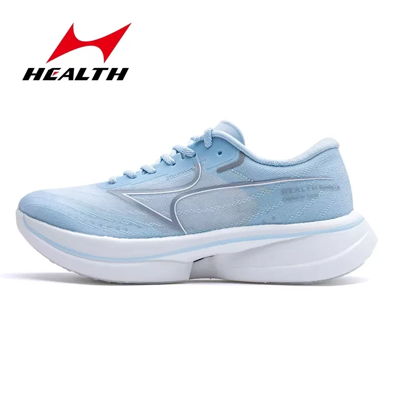 

Health Light Wing Carbon Plate Platform Running Shoes Men's Shock Absorption Sport Shoes Women Professional Marathon Race Shoes