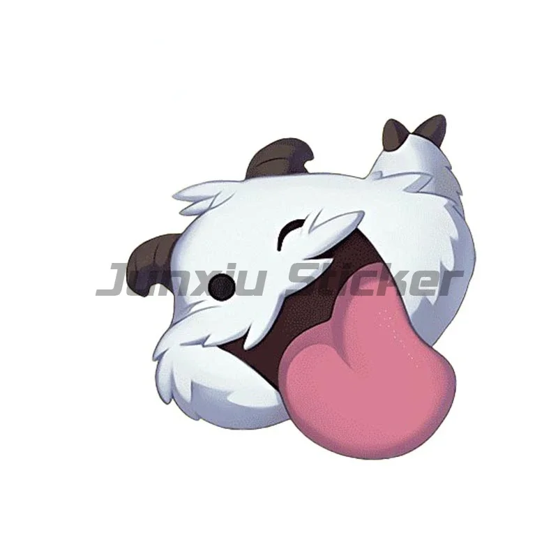 ملصقات سيارة من الفينيل من Poro Peeker، شارات جدارية لنافذة الكمبيوتر المحمول، شارات ملحقات السيارة على الزجاج الأمامي