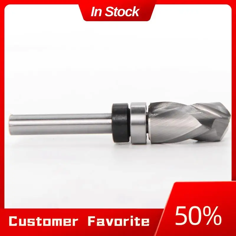 

AT03 Top Bearing Ultra-Performance Compression Flush Trim Solid Carbide CNC Router Bit For Woodworking End Mill Shank