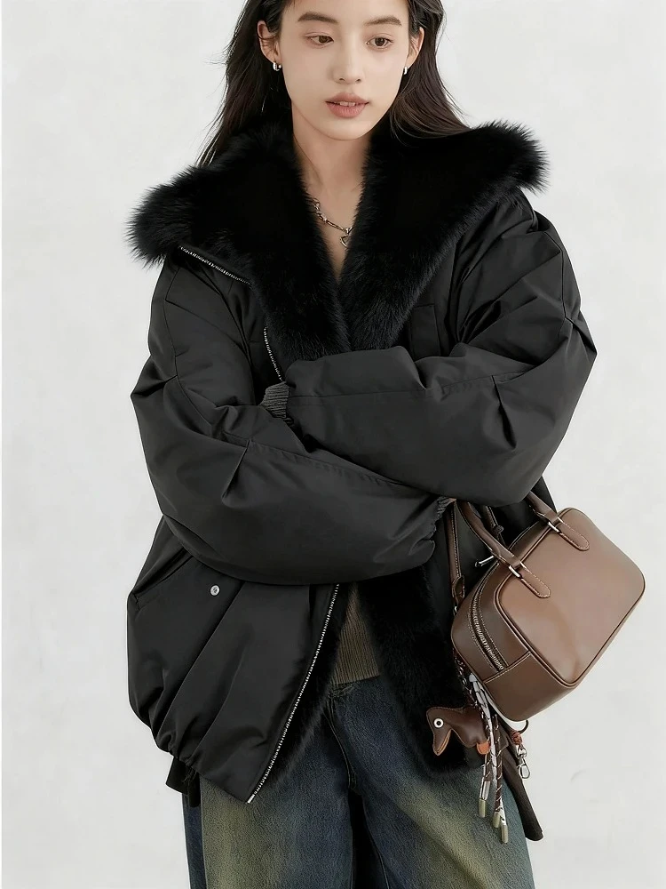 Subkultura Harajuku Vintage Safari kabáty s kapucí pro ženy na zip mikiny ležérní streetwear grunge bunda Y2k stojáček - náhled 5