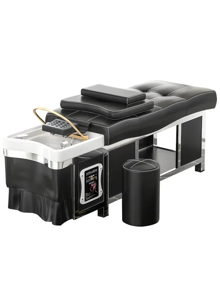 

2024 New Head Therapy Bed Anthropological Design Stainless Steel Curved Bed Surface for Beauty Salon, Hair Salon, Barber Shop Ho