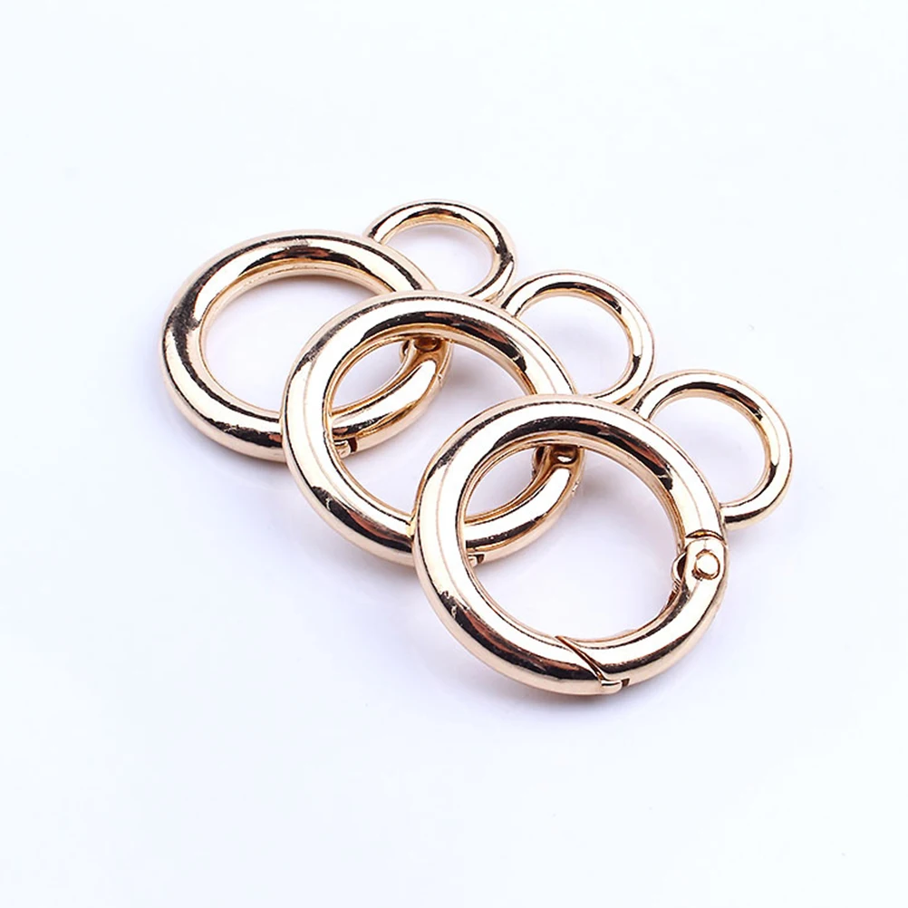 

15 Pcs Special Keychain Holder Zinc Alloy Keychains Accessories Heart Ring Hanging