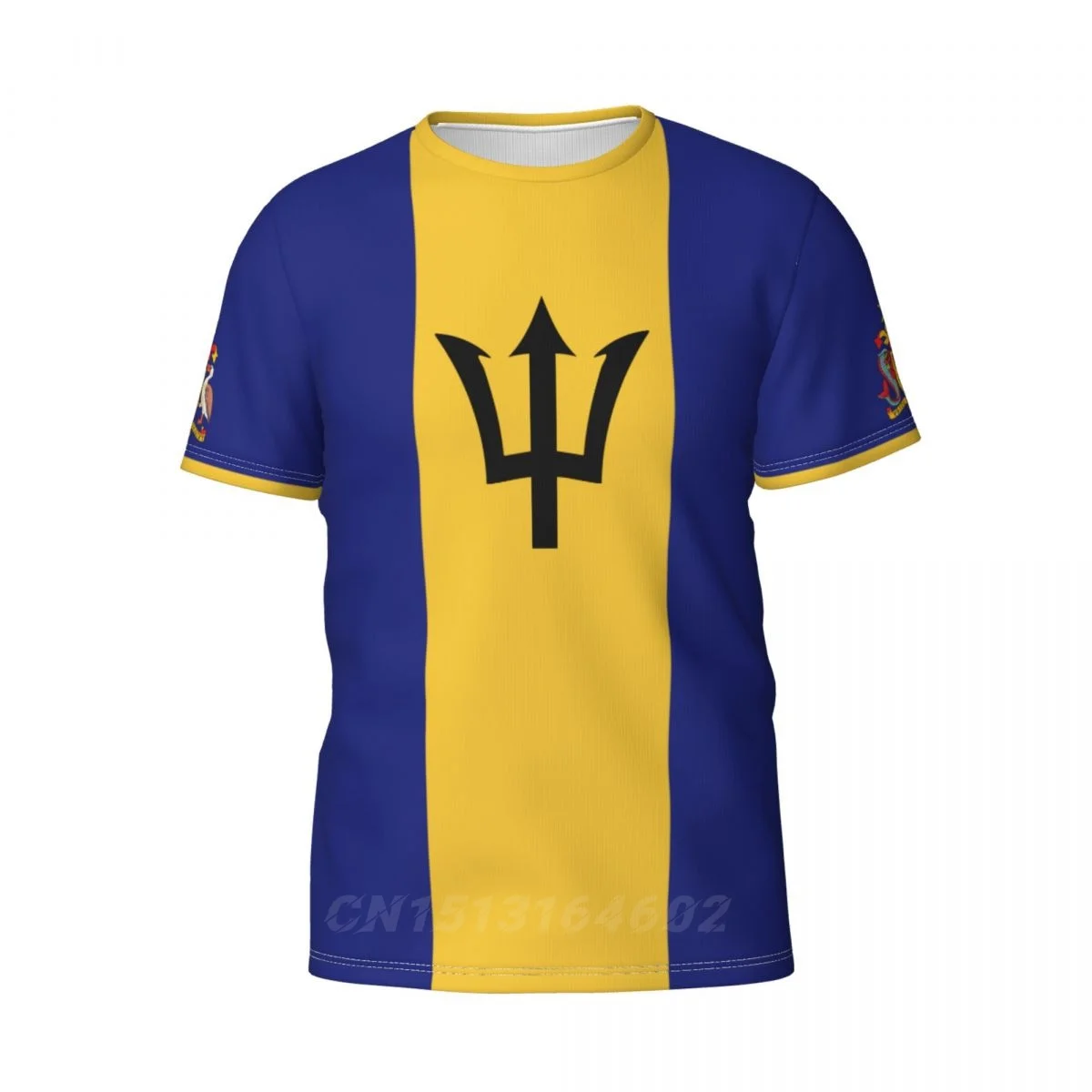 2025 Custom Name Number Barbados Country Flag T-shirts Clothes T shirt Men Women Tees Tops For  Fans Gift US Size