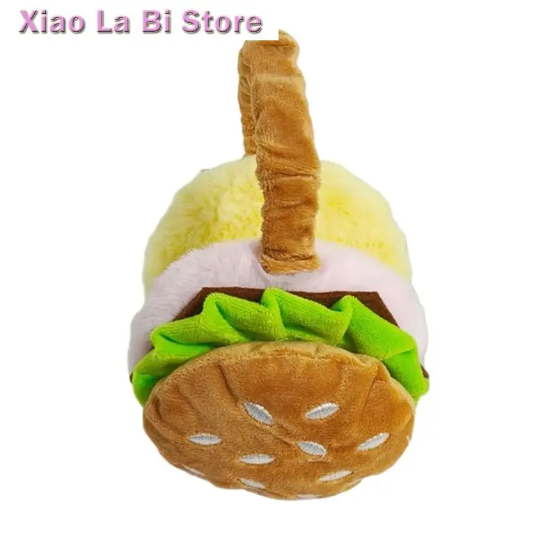 XXFD الرسوم المتحركة Hamburger Ambuffs أغطية رأس دافئة وعصرية الأذن أكثر دفئا بارد ركوب الدراجات الرياضية