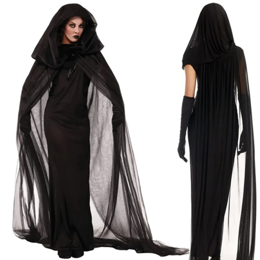 Halloween Female Scary Witch Vampire Cosplay Costume