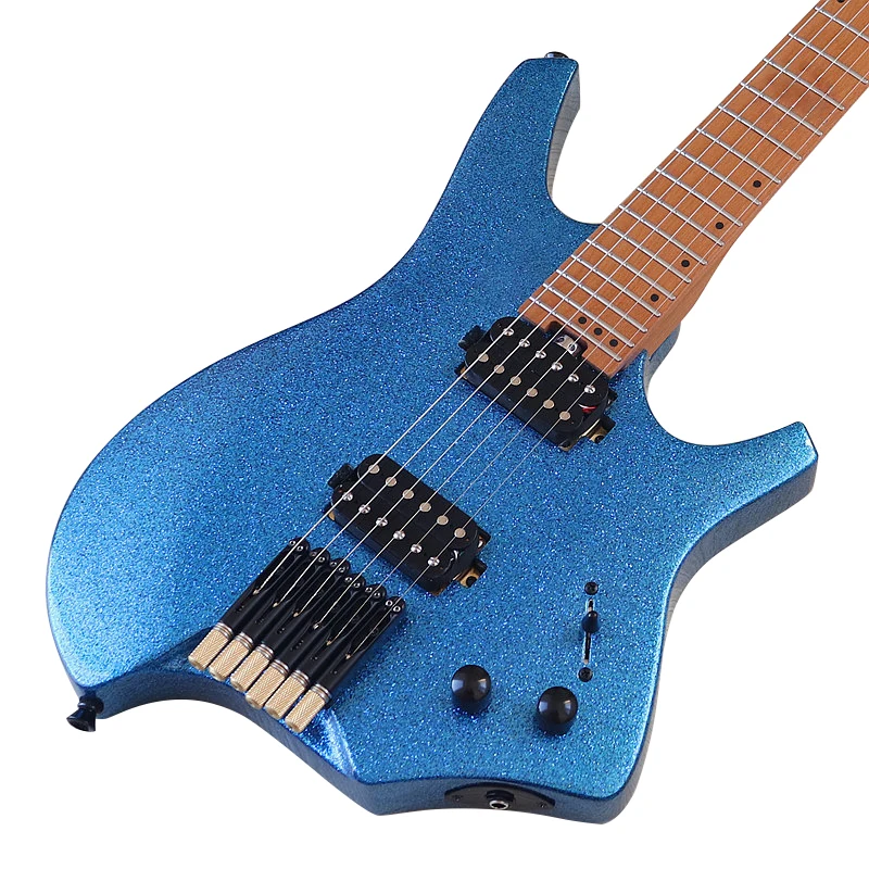 ヘッドレスギター　エレキギター6弦 VIKSTROM GUITARS VSMH-260 SBL Sky Blue 6弦ヘッドレスギター マルチ