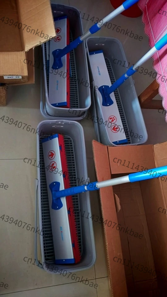 60cm 80cm Large Handheld Escalator Gap Cleaning Brush, Crawler Elevator Crevice Scrubber for Escalator Maintenance