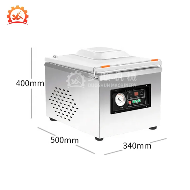 Automatic Fish Meat Rice Bean Vacuum Package Glass Jar Vacuum Sealer Small Food Packing Machine