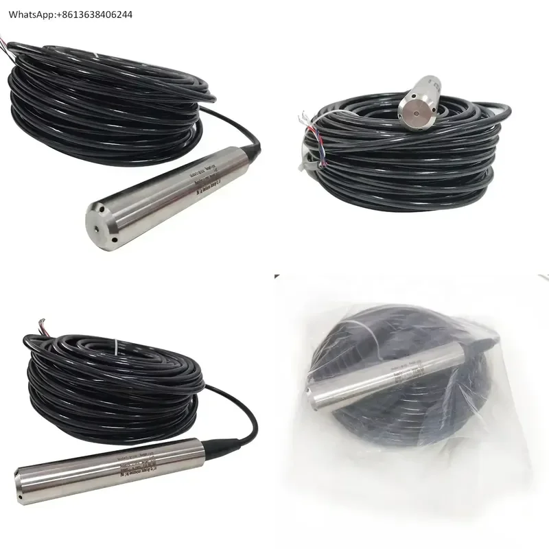 1PC for 0-5M Measuring Range 0-5V 4-20mA Pressure Type Submersible Water Level Sensor for Agriculture Irrigation Fish Pool