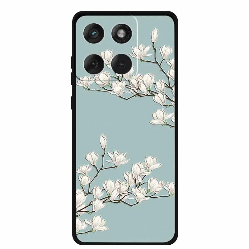 حافظة مزخرفة ثلاثية الأبعاد لهاتف موتورولا موتو X70 Air 5G حافظة ظهر ناعمة من السيليكون الأسود لهاتف موتورولا إيدج 70 2025 حافظة مضادة للصدمات #4