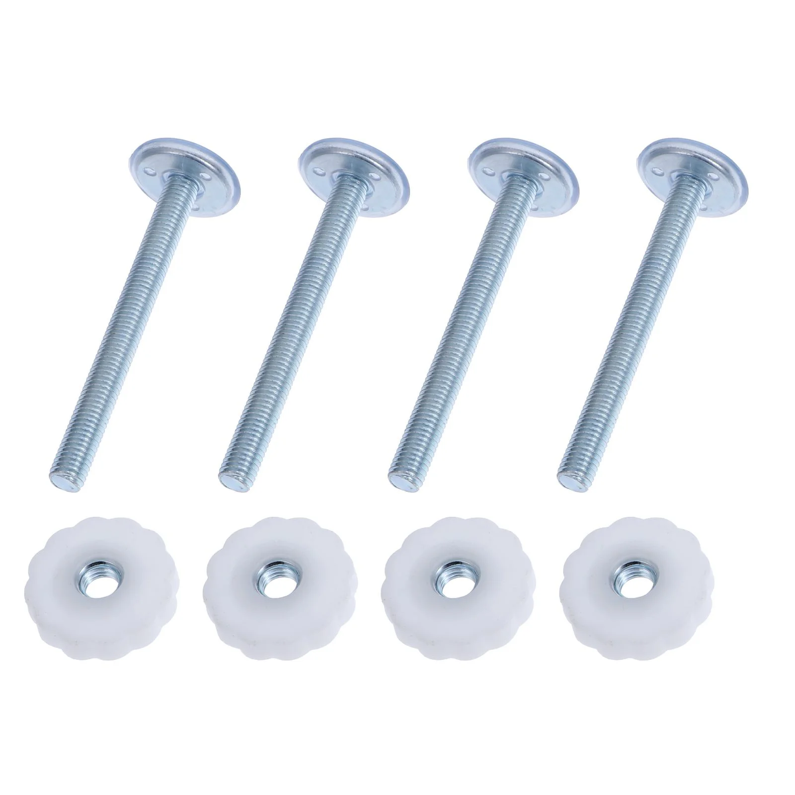 

4 Pcs Child Playpen Screws Baby Gate Bolt Threaded Spindle Rods for Pressure Mounted Bolts Safety Door Thru Gates Metal Pet