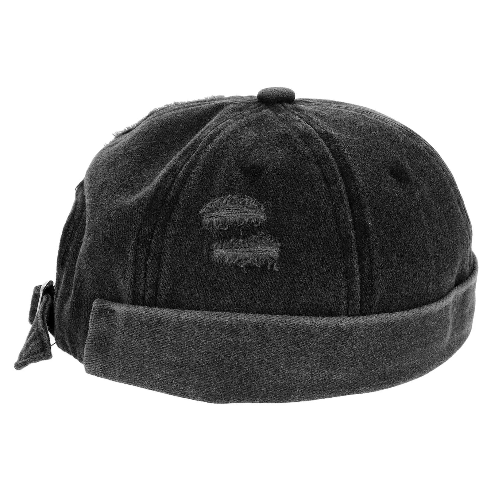 

Brimless Cap Men Vintage Washed Cotton Fisherman Beanie Sailor Hat Classic Retro No Brim Outdoor Cooling Hat Cap for Men