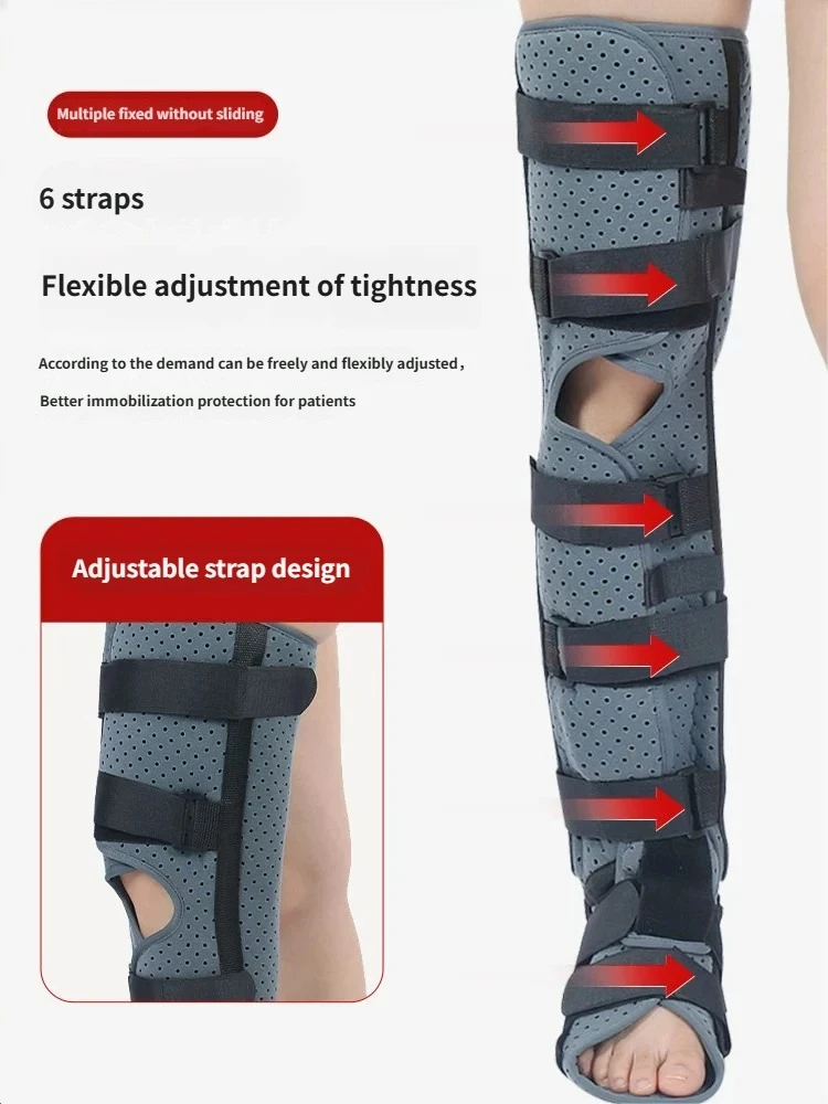 Lower Limb Thigh,tibia and Fibula,foot Drop Splint Joint Support Calf Support Strap Ankle Fracture Dislocation Ligament Fixator