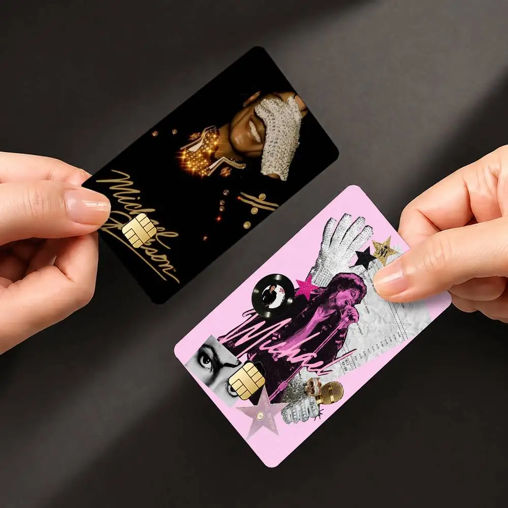 Michael Jackson Sticker Film Tape Skin for Credit Card Debit Card Waterproof Stickers