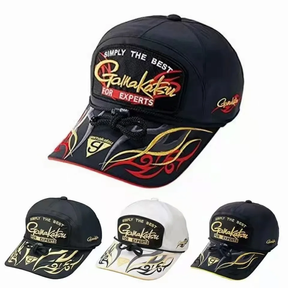 

Outdoor Sport Uv Protection Waterproof Fishing Cap New Brand High Quality Letters Embroidery Fishing Hats for Men Women