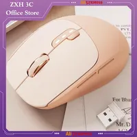 Eweadn Q5 Wireless Bluetooth Mouse Silent Dual Mode Rechargeable Comfortable Office Girl Gift Desktop Computer Laptop Peripheral