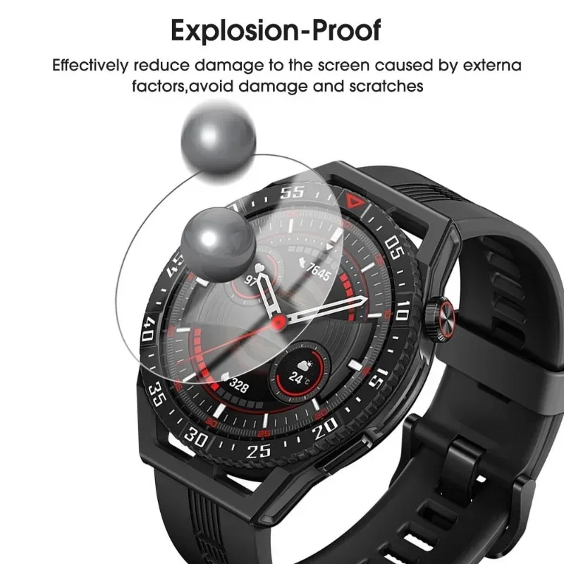 Vidrio templado para Huawei Watch GT3 SE Pro GT 2 Pro GT Runner, Protector de pantalla HD, películas antiarañazos para Huawei Watch GT, 5-1 Uds.