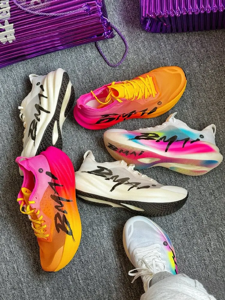 BMAI Benmai Turbo Carbon 30 Running oes Ultra-light Cetition Marathon Men's Training Race oes Breathable Me Upaded...