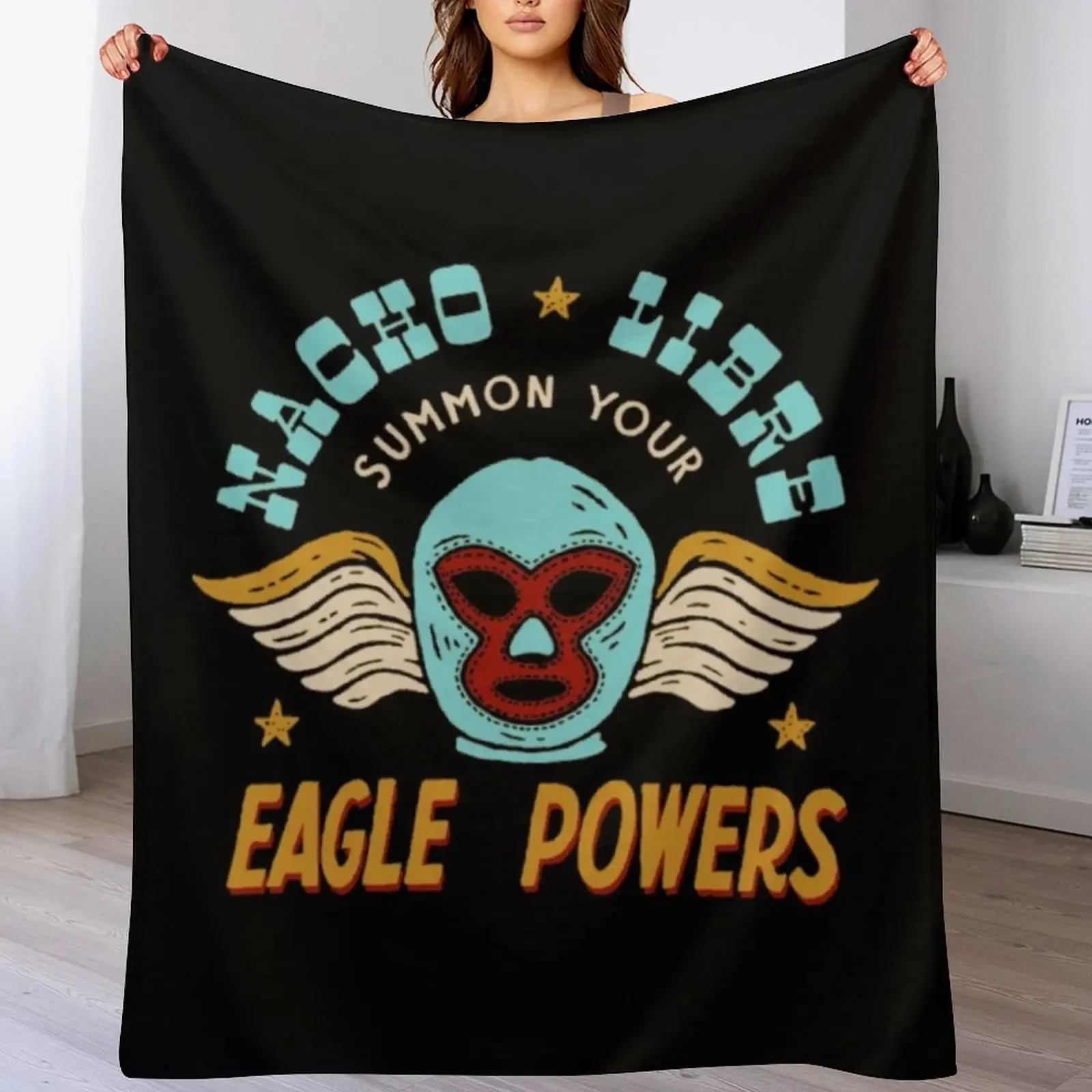 NACHO LIBRE Essential . Throw Blanket Year Round Soft Comfortable Blanket for Home