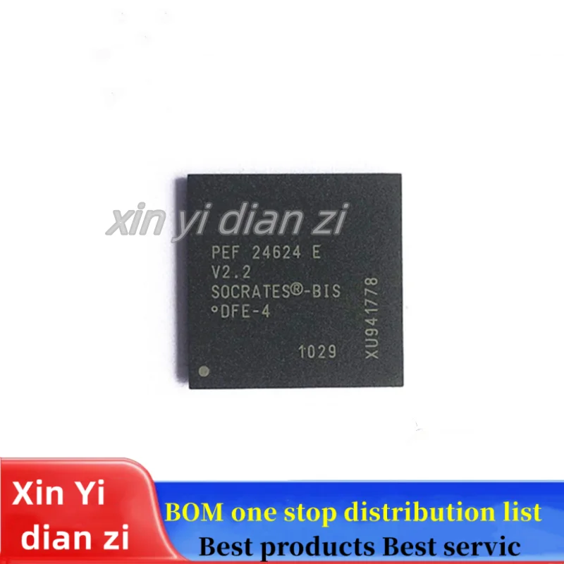 

1pcs/lot PEF24624EV2.2 PEF24624 BGA ic chips in stock