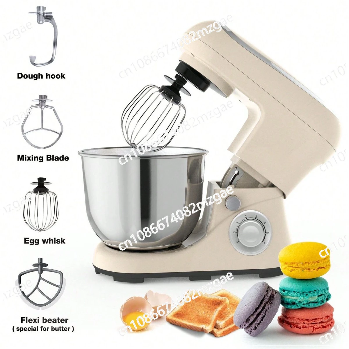 

Chef Machine European Standard British Standard American Standard Dough Mixing Machine Multifunctional Dough Kneading Machine