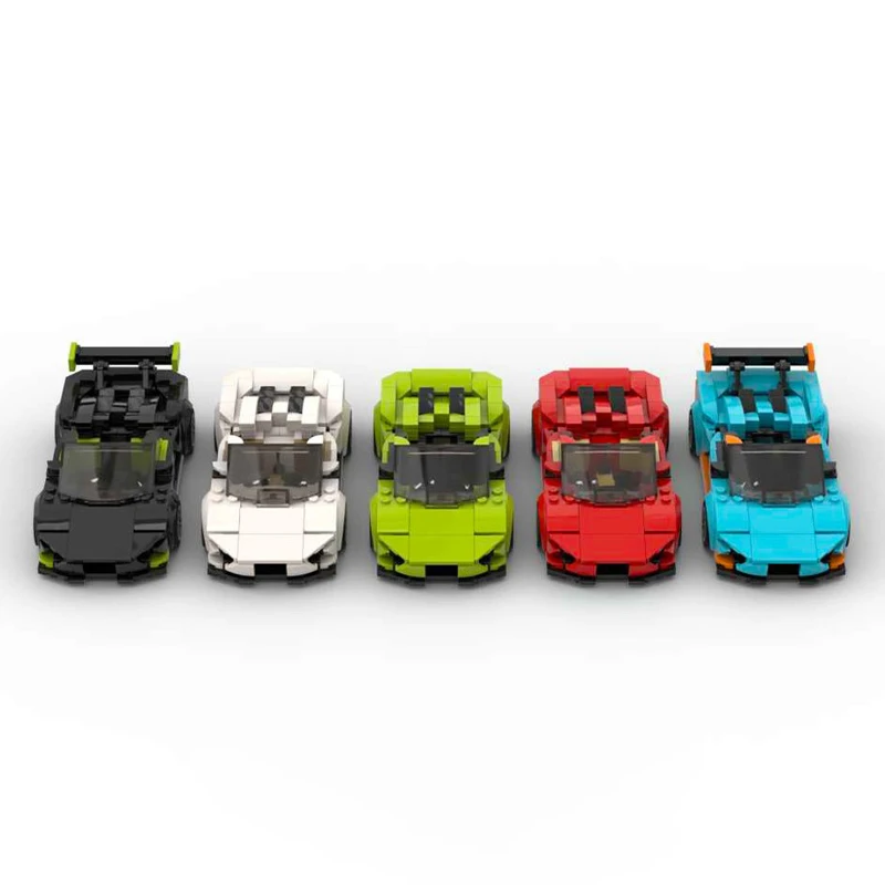 1433pcs MOC 2017 Raging Bull Huracan Spyder City Champions supercar Building Blocks Gift Parent Child Interactive Educational