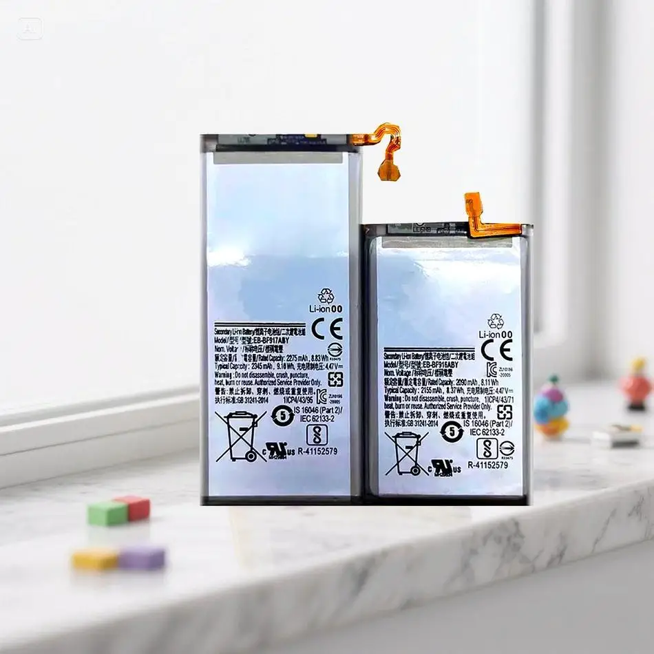 

Для Samsung Galaxy Z Fold 2 Fold 2 5G SM-F916 аккумулятор мобильного телефона высокая производительность EB-BF916ABY + EB-BF917ABY безопасный