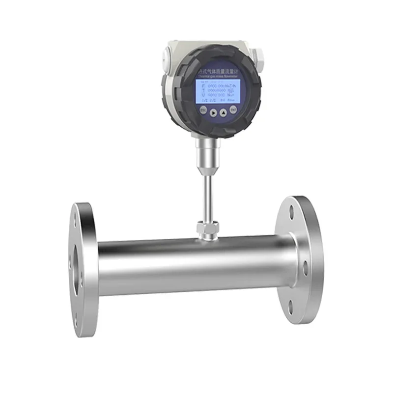 

Thermal gas mass flowmeter Intelligent explosion-proof compressed air sensor Pipeline split gas flowmeter
