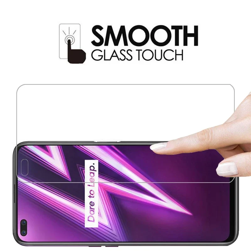 Coque de protection d'écran en verre trempé pour Realme 6 Pro, étui pour Realme 6 Pro 360