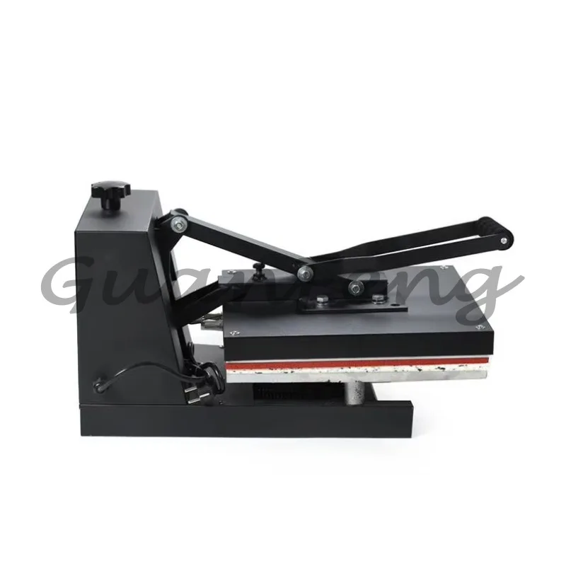 38x38cm simple flat panel hot press, T-shirt mobile phone case custom printing 3D hot stamping equipment