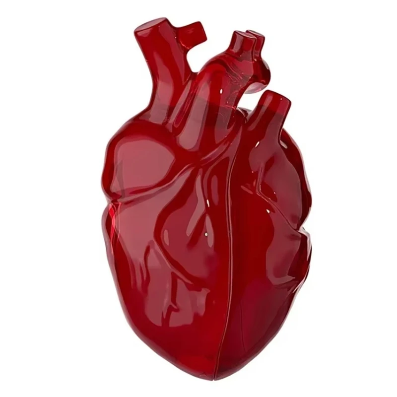 Red Heart  Pro Case Cover Transparent Silicone Protective Case For  Earphone Accessories