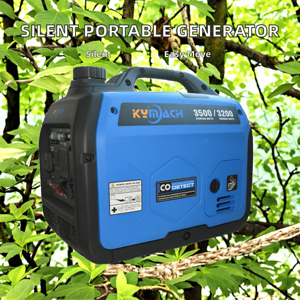 Wholesale Small Portable Soundproof  Silent Digital AC Single Phase 110V 60Hz 3600 RPM Recoil Start  Generator