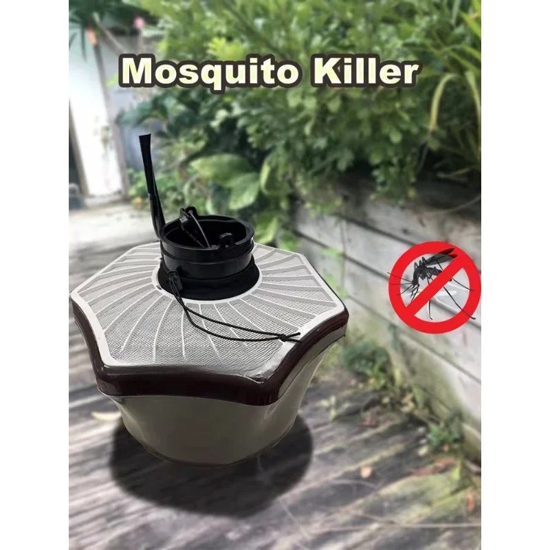 Plastic Electronic Pest Killing Machine Luring Outdoor Mosquitoes Trap